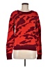 CAbi Animal Print Red Pullover Sweater Size M - photo 1
