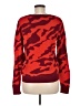 CAbi Animal Print Red Pullover Sweater Size M - photo 2
