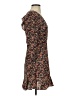 Topshop Floral Black Casual Dress Size 2 - photo 4