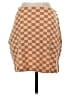 Assorted Brands Argyle Orange Casual Skirt Size S (estimated) - photo 2