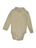 H&M Solid Tan Long Sleeve Onesie 9-12 MO / 12 MO - photo 1