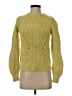 Lucky Brand 100% Cotton Yellow Pullover Sweater Size S - photo 1