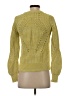 Lucky Brand 100% Cotton Yellow Pullover Sweater Size S - photo 2