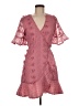 Assorted Brands 100% Polyester Pink Cocktail Dress Size M - photo 1