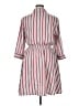 MELLODAY 100% Polyester Stripes White Casual Dress Size XL - photo 2