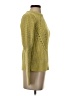 Lucky Brand 100% Cotton Yellow Pullover Sweater Size S - photo 4