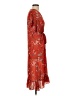 Max Studio 100% Polyester Paisley Red Casual Dress Size S - photo 4
