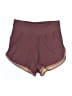 Geode Color Block Burgundy Athletic Shorts Size S - photo 1