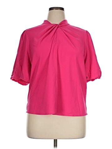 Ann Taylor LOFT Short Sleeve Blouse (view 1)