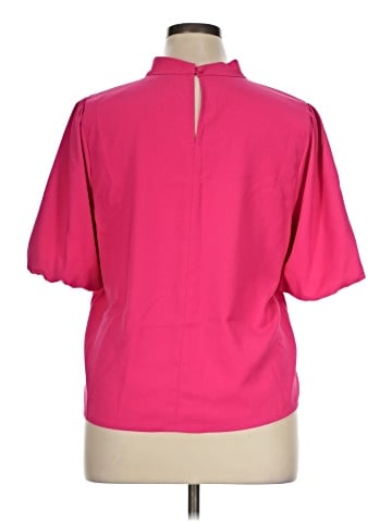 Ann Taylor LOFT Short Sleeve Blouse (view 2)