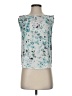 LC Lauren Conrad 100% Polyester Teal Sleeveless Blouse Size XS - photo 1
