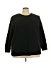 Just My Size Black Pullover Sweater Size 4X Plus - photo 1