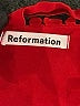 Reformation 100% Viscose Red Cocktail Dress Size 10 - photo 7
