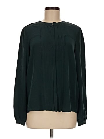 Isabel Marant Long Sleeve Silk Top (view 1)