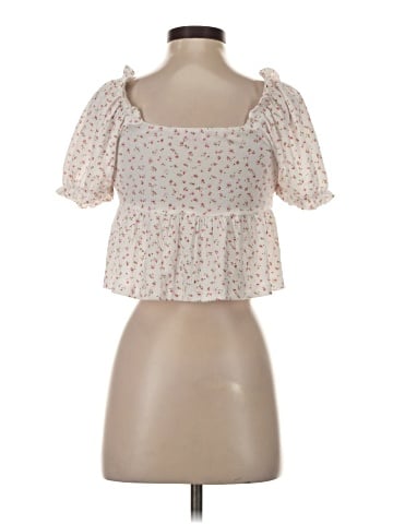 Pink Lily Short Sleeve Blouse (view 2)
