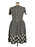 Lularoe Chevron-herringbone Black Casual Dress Size 2X - photo 2