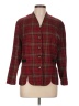Perceptions Plaid Red Blazer Size 12 - photo 1