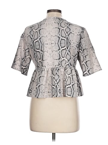 Soaked 3/4 Sleeve Blouse (view 2)
