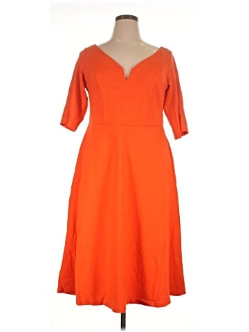 City Chic Casual Dress (view 1)
