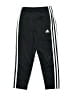 Adidas 100% Polyester Black Track Pants Size 6 - photo 1