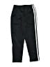 Adidas 100% Polyester Black Track Pants Size 6 - photo 2