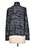 Calvin Klein 100% Polyester Houndstooth Blue Long Sleeve Blouse Size XS - photo 2