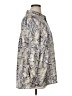 Fashion Nova 100% Polyester Animal Print Silver 3/4 Sleeve Blouse Size 1X - photo 4