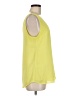 Tinley Road 100% Polyester Solid Yellow Sleeveless Blouse Size M - photo 4