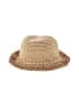 Eugenia Kim 100% Paper Tan Hat One size - photo 1