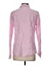 J. McLaughlin Checkered-gingham Pink Long Sleeve Button-Down Shirt Size XS - photo 2