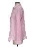 J. McLaughlin Checkered-gingham Pink Long Sleeve Button-Down Shirt Size XS - photo 5