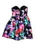 B. Darlin 100% Polyester Floral Purple Pink Cocktail Dress Size 1 - 2 - photo 2