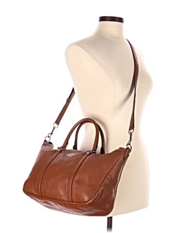 Coach Factory Leather Satchel (view 2)