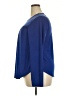 MIHOLL Solid Blue Long Sleeve Blouse Size XXL - photo 5