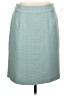Banana Republic Tweed Teal Formal Skirt Size 10 - photo 1