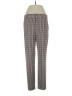 Theory Houndstooth Brown Casual Pants Size 2 - photo 1