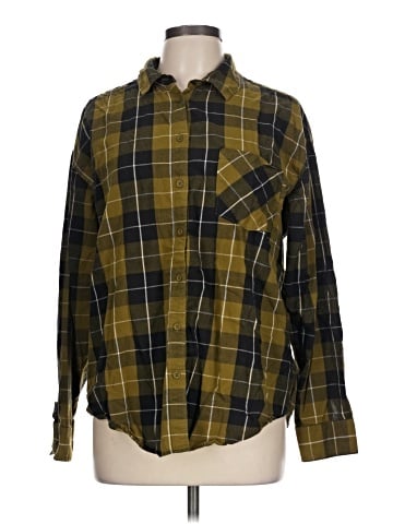 Garnet Hill Long Sleeve Button-Down Shirt (view 1)