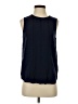 Gap 100% Rayon Blue Sleeveless Blouse Size S - photo 1