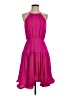 Milly Solid Pink Cocktail Dress Size 0 - photo 1
