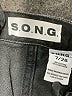 S.O.N.G. Black Jeans Size 7 - photo 4