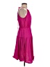 Milly Solid Pink Cocktail Dress Size 0 - photo 4