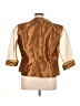 Alex Evenings 100% Polyester Metallic Gold Blazer Size XL - photo 2