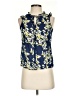 Old Navy 100% Cotton Blue Sleeveless Blouse Size XS - photo 1