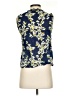 Old Navy 100% Cotton Blue Sleeveless Blouse Size XS - photo 2