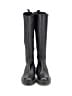 Enzo Tesoti 100% Leather Black Boots Size EU 39 - photo 2