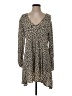 Billabong Animal Print Tan Casual Dress Size S - photo 1