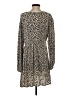 Billabong Animal Print Tan Casual Dress Size S - photo 2