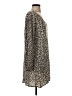 Billabong Animal Print Tan Casual Dress Size S - photo 4