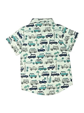 Unbranded Short Sleeve Button-Down Shirt (view 2)