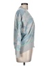 Central Park West Print Gray Pullover Sweater Size L - photo 4